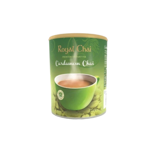 Royal Chai Elaiehi (kardemom) Chai Latte (ongezoet) 400g -Koffie Verkoop cardamom chai bus 400 g