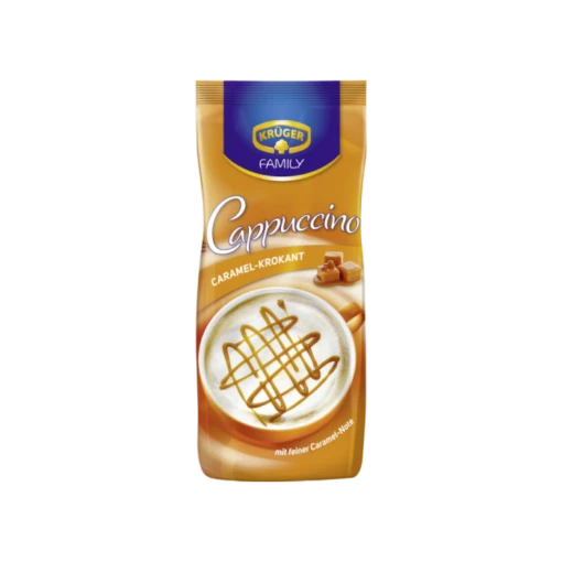 Kruger Cappuccino Caramel Krokant -Koffie Verkoop kruger cappuccino caramel krokant 1 1